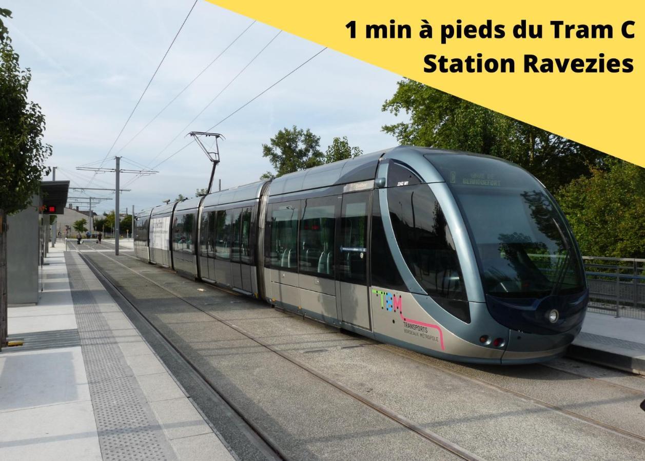 Maison de Standing - Le Bouscat - Tram C - Netflix Bordeaux Eksteriør billede
